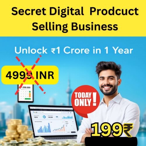 Digital Marketing Course  In Hindi-Selling Digital Products Business